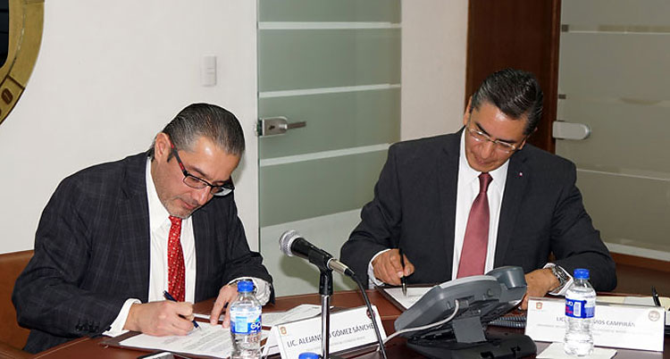 Firma de Convenio de Coordinación y Colaboración con la Fiscalía General de Justicia del Estado de México
