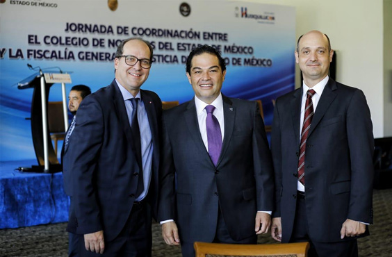 Jornada de Coordinación con la Fiscalía General de Justicia del Estado de México.